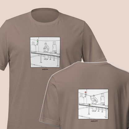 Andon Cartoon T-shirt | Humor for Industrial Engineers