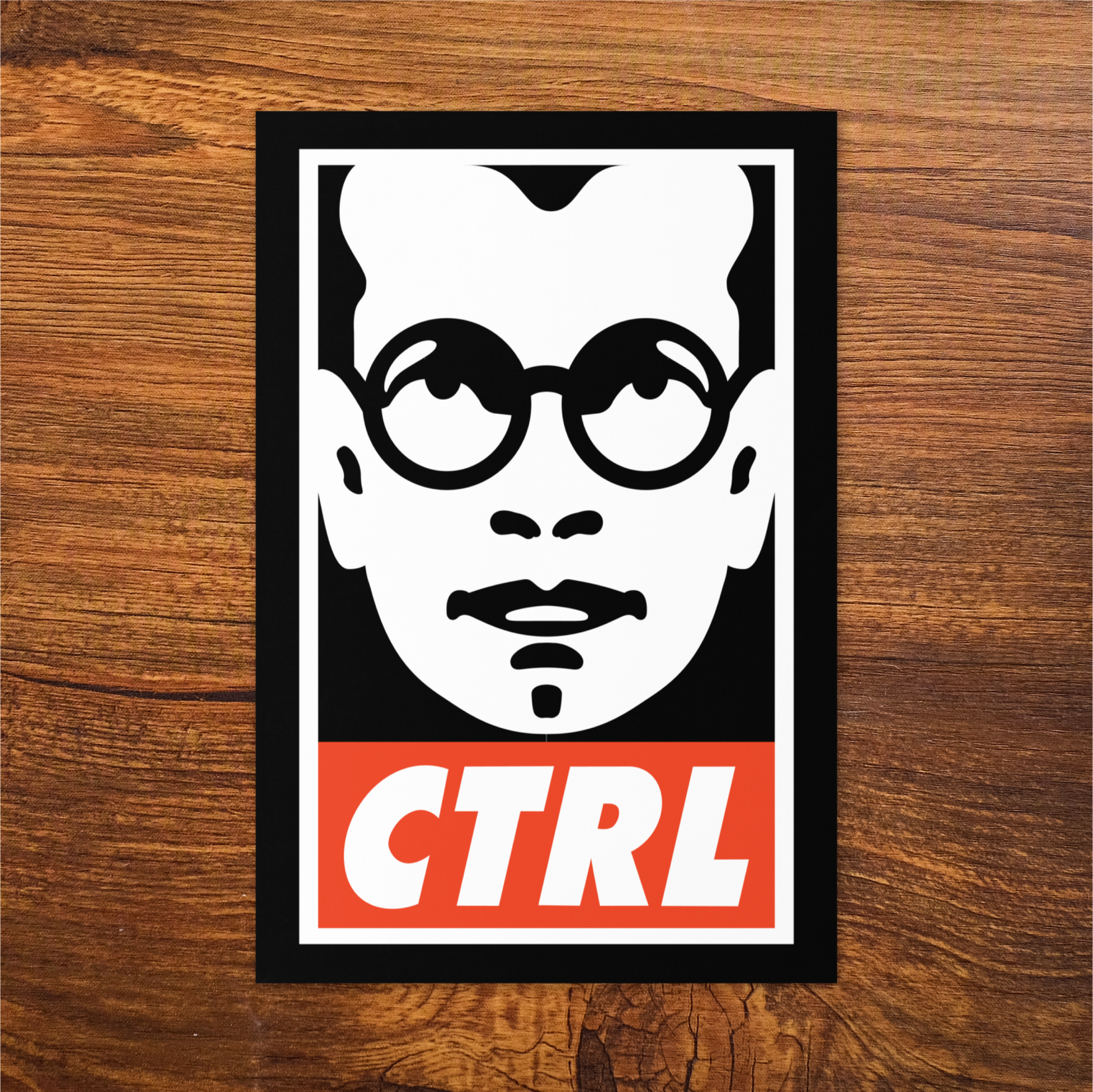 CTRL (Charts) Greeting Card | Honoring Father of SPC Walter Shewhart