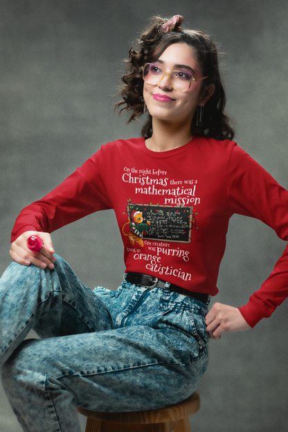 cute holiday t-shirt for data scientists, statisticians, and quantitative nerds.