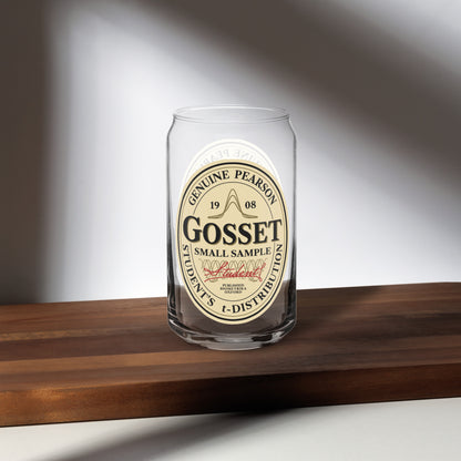 William Gosset "Student" Stout Can-Shaped Glass