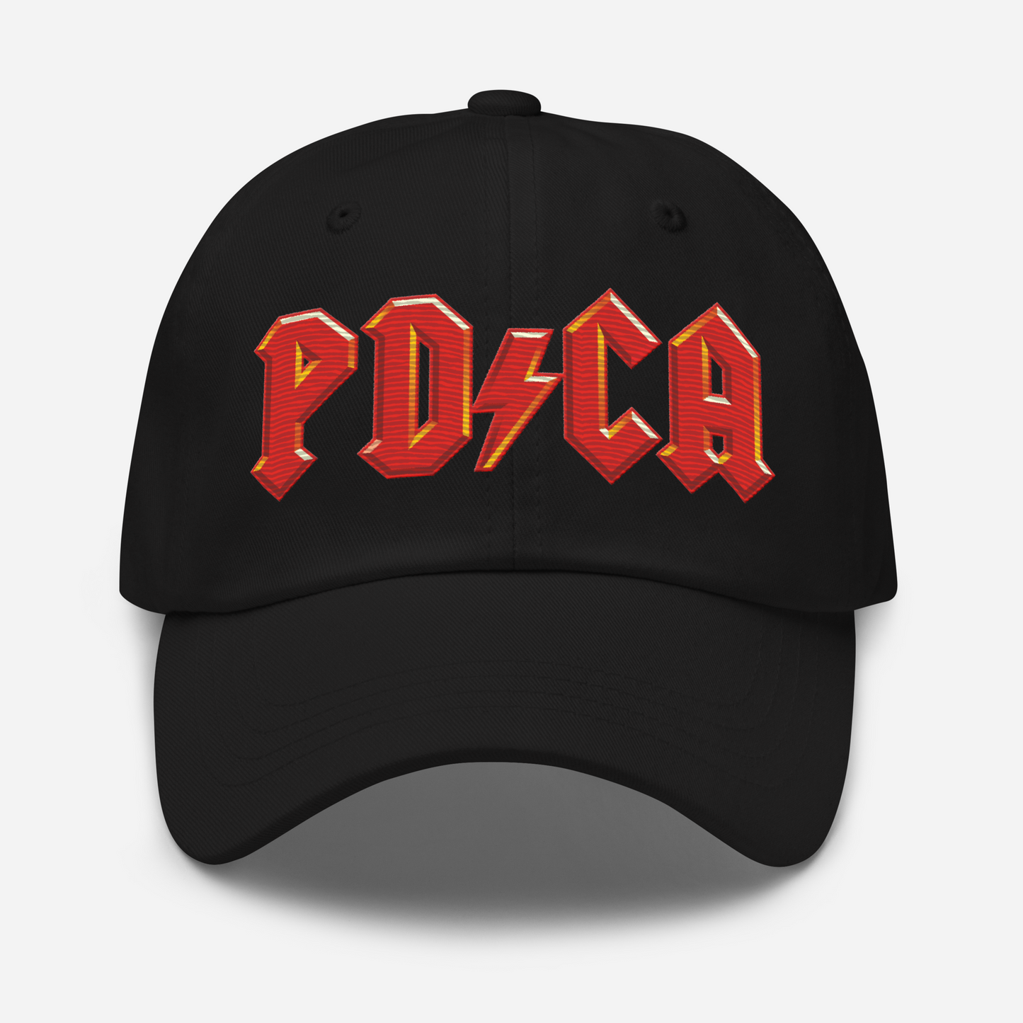 PD/CA (AC/DC) Classic Rock Ball Cap | Gift for Process Improvers