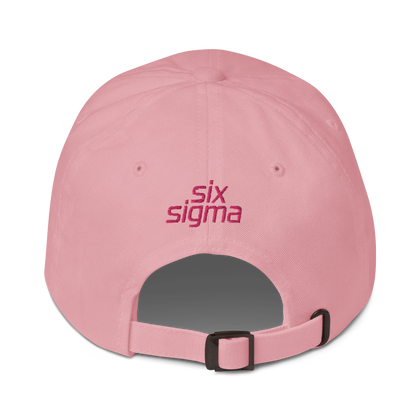 Bauhaus Monochrome Six Sigma Emblem Ball Cap