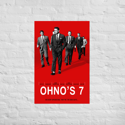 Ohno's 7 (7 Wastes) Vintage Movie Poster