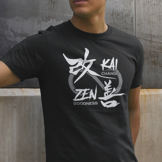 KAI ZEN Change Goodness Unisex T-shirt for Lean Manufacturing Experts