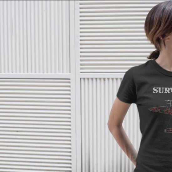 Survivorship Bias Airplane Damage Unisex T-shirt for Data Scientists 