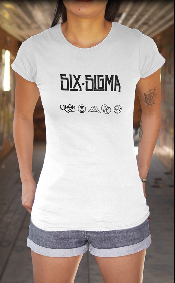 Zeppelin Style Six Sigma DMAIC Women's Fashion Fit T-shirt