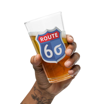 Route 6 Sigma Sign Pint Glass for Six Sigma Black Belts