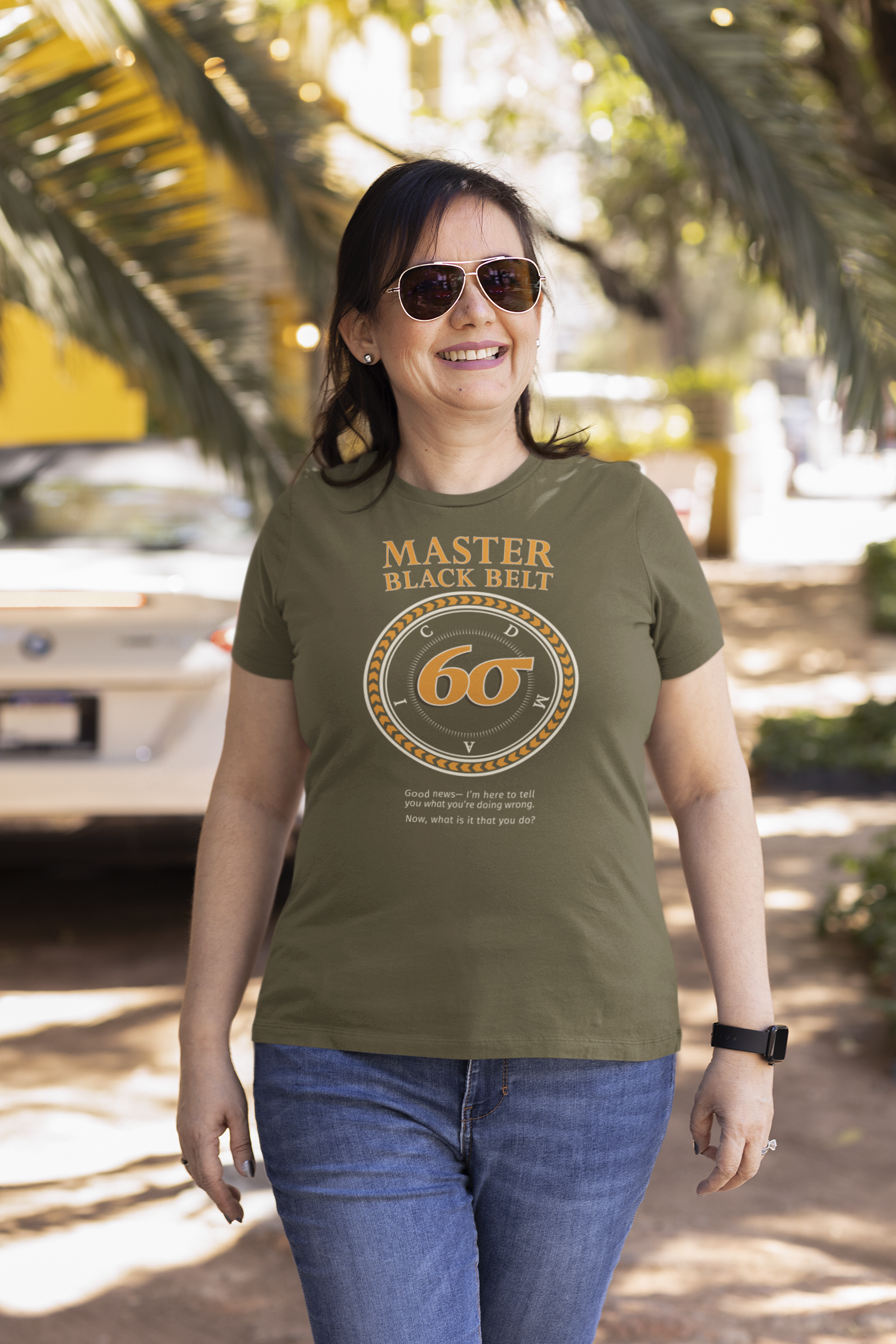 six sigma t-shirt for master black belts