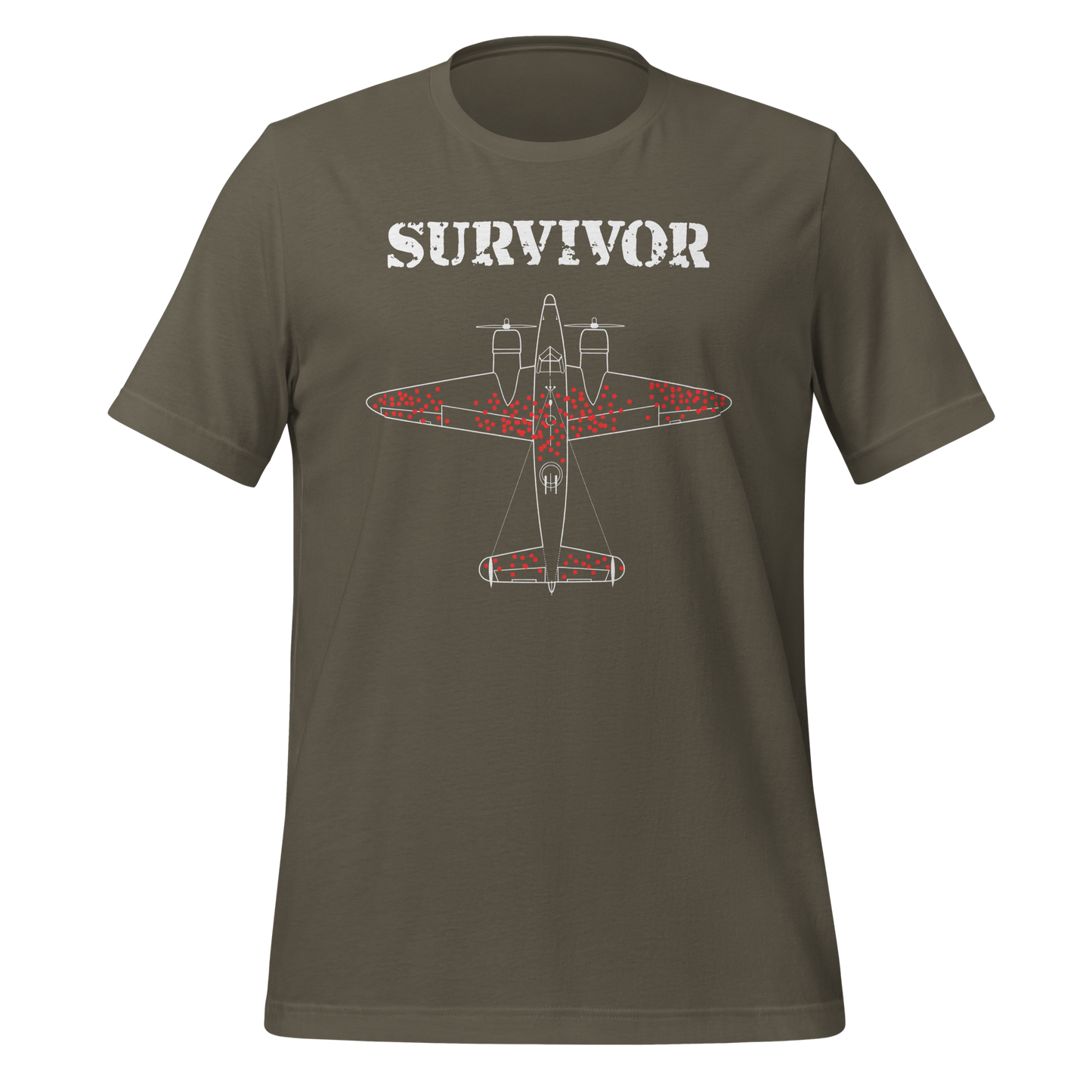 Cool WW2 T-shirt for data analysts and statisticians