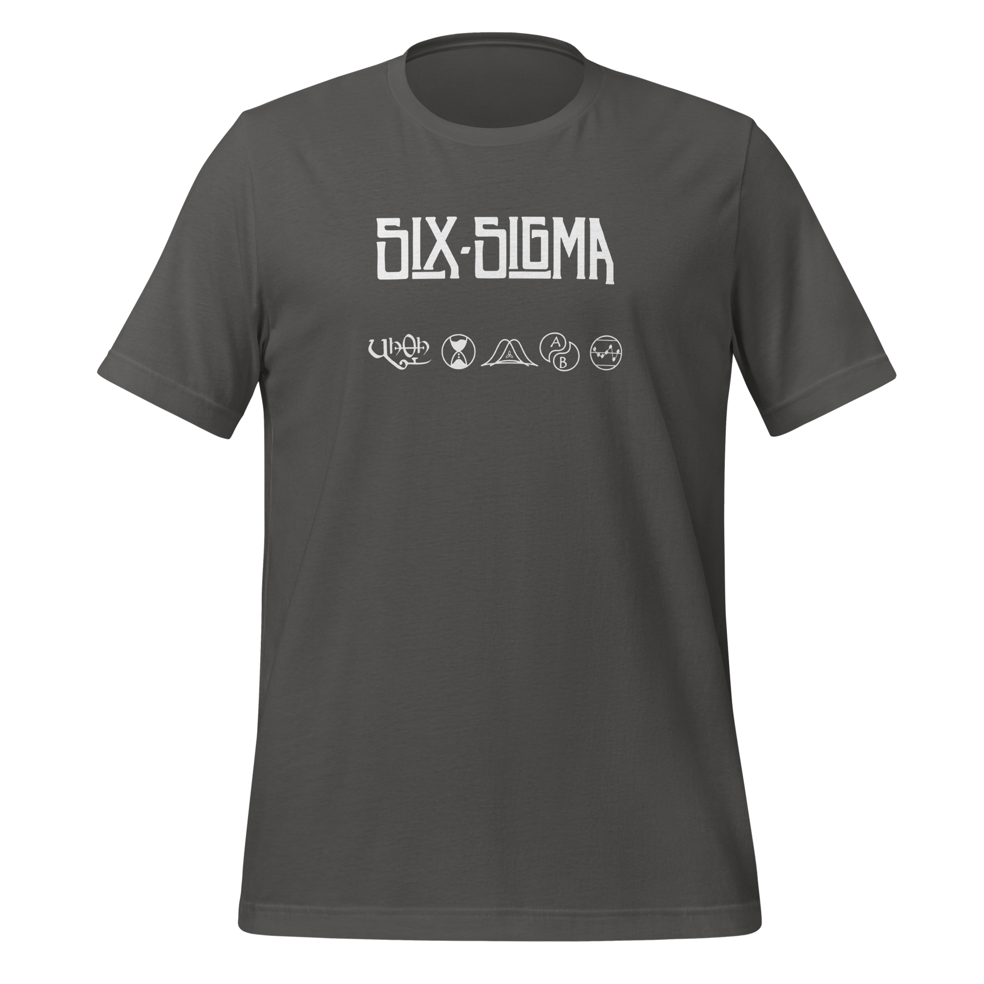 T-Shirt for Lean Six Sigma professionals who love classic rock.