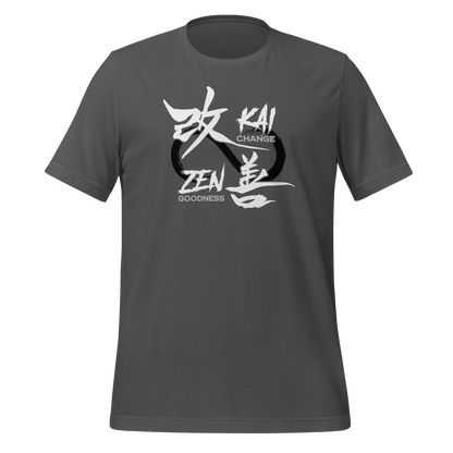 Lean manufacturing T-shirt with Japanese characters for Kai and Zen