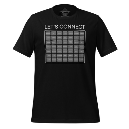 Connections game t-shirt for op-ex professionals, six sigma practitioners, industrial engineers, process improvement experts