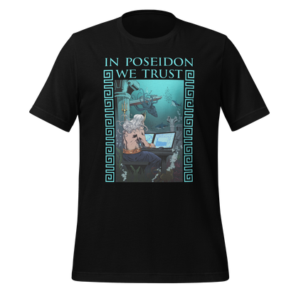 Poseidon Greek god t-shirt