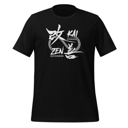 KAI ZEN Change Goodness Unisex T-shirt for Lean Manufacturing Experts