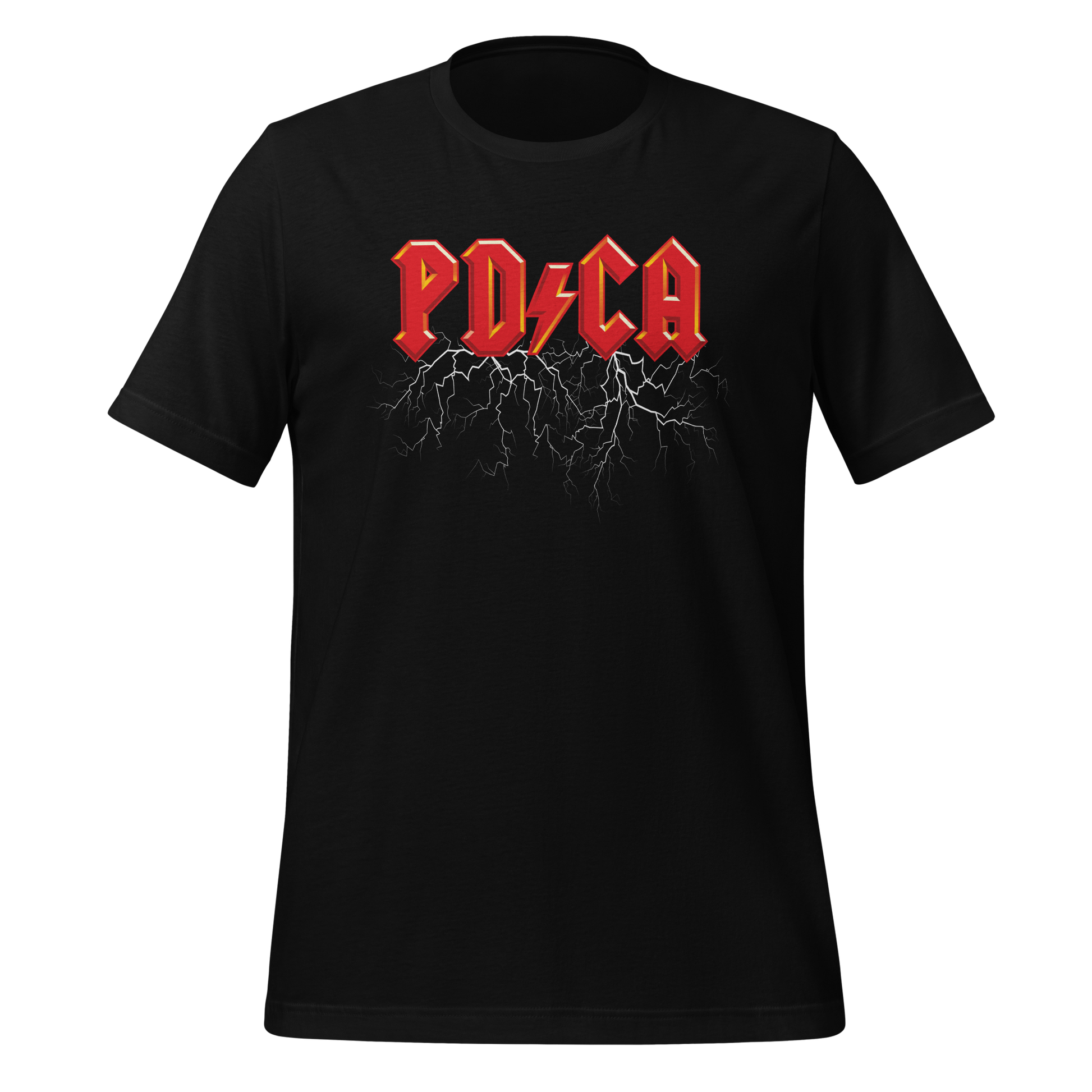 PD/CA (AC/DC) Classic Rock Unisex T-Shirt | Gift for Process Improvers