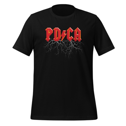 PD/CA (AC/DC) Classic Rock Unisex T-Shirt | Gift for Process Improvers