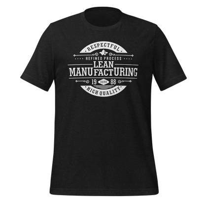 Lean Manufacturing Insignia Unisex T-shirt