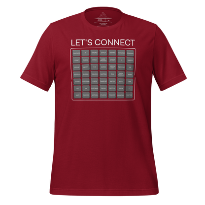 Let's Connect (Connections Game) Unisex Tee for Lean Six Sigma Experts