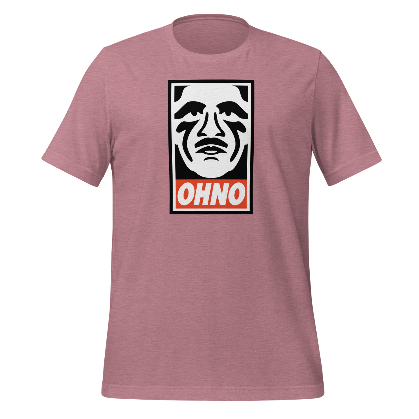 T-shirt featuring Taiichi Ohno, creator of the Toyota Production System for operational excellence professionals, industrial engineers, six sigma black belts, lean manufacturing people in heather orchid