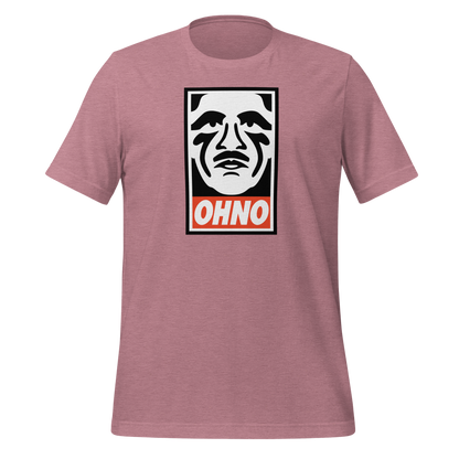 T-shirt featuring Taiichi Ohno, creator of the Toyota Production System for operational excellence professionals, industrial engineers, six sigma black belts, lean manufacturing people in heather orchid