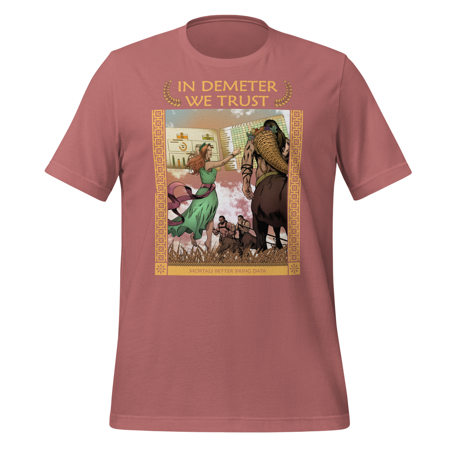 In Demeter We Trust Women's Relaxed T-Shirt | Gift for Women in STEM