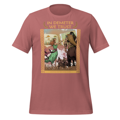 In Demeter We Trust Women's Relaxed T-Shirt | Gift for Women in STEM