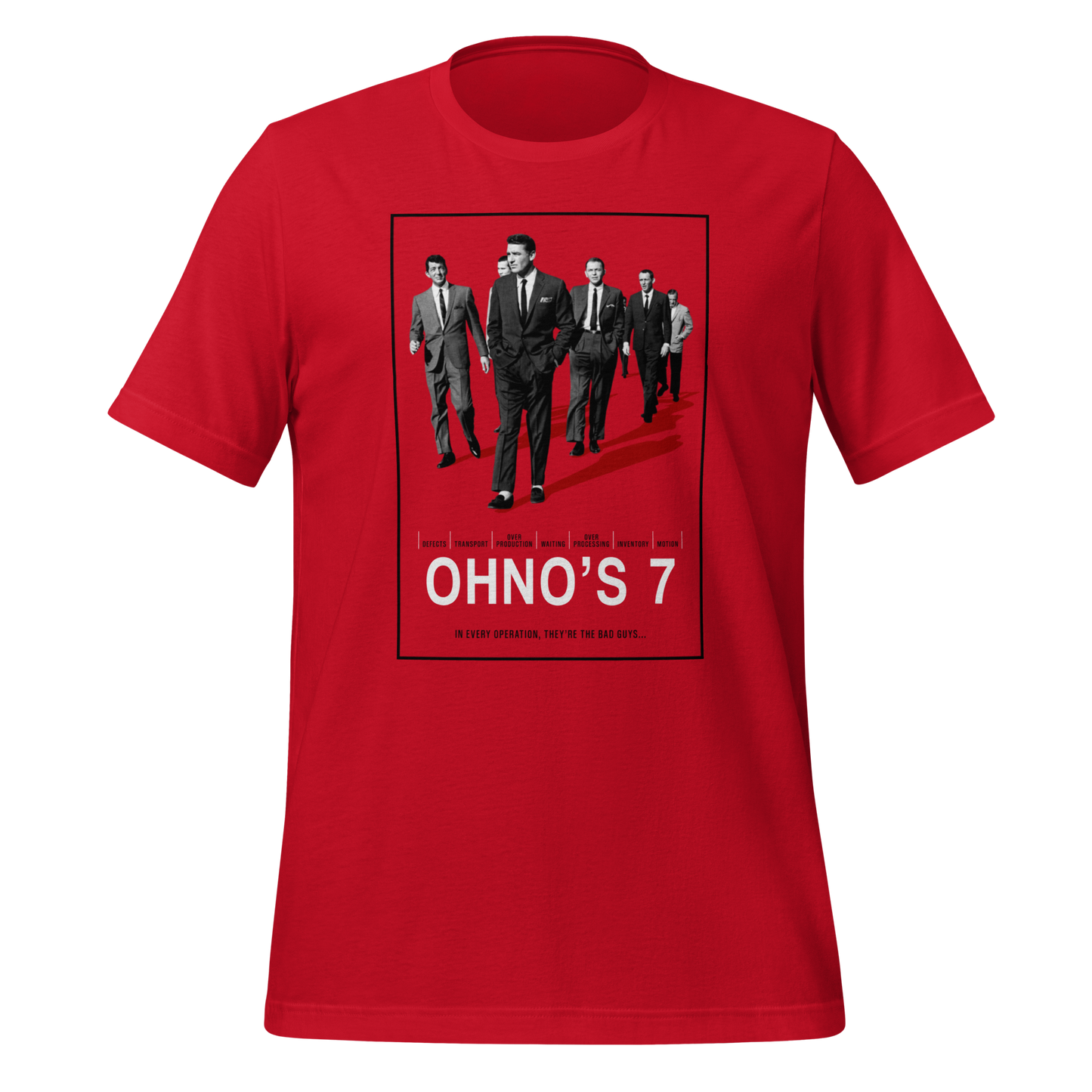 Ohno's 7 (7 Wastes) Vintage Movie Poster Unisex T-shirt