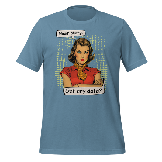 Neat Story. Got Any Data Vintage Comic Book Unisex T-Shirt