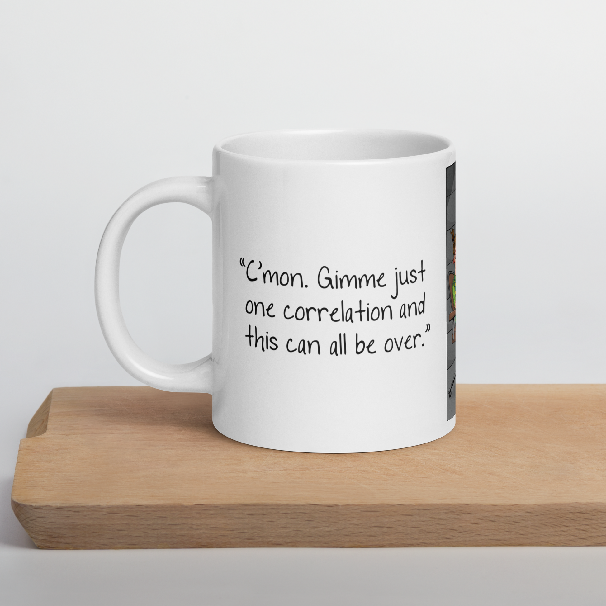 Gift mug for statisticians, data scientists, machine learning experts.