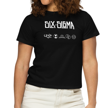 Zeppelin Style Six Sigma DMAIC Unisex Women’s High-waisted T-shirt