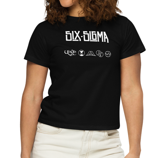 Zeppelin Style Six Sigma DMAIC Unisex Women’s High-waisted T-shirt