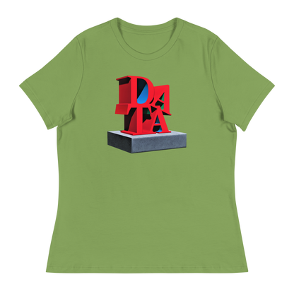 LOVE DATA Sculpture Women's Tee for Statisticians and Quality Teams