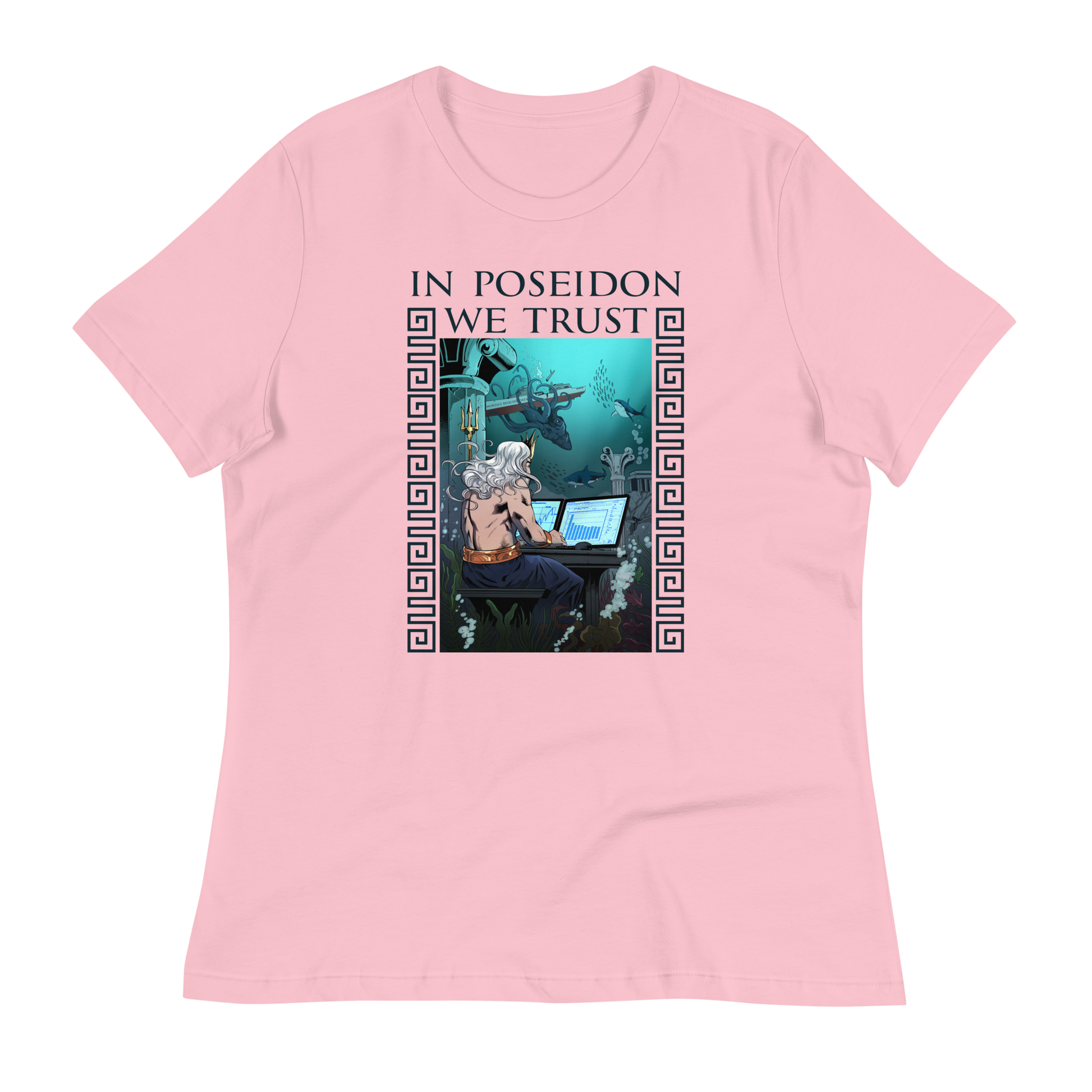 Poseidon Greek god t-shirt